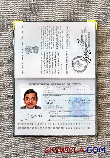 Indie paszport (2013-obecnie) wygląd zdjęcia pliki PSD, skan i fotografowany obraz